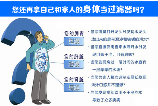 家用凈水器是解決飲用水健康的完美方案